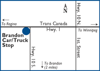 Brandon location map