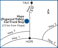 Hope (Dogwood) location map