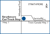 Strathmore location map