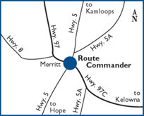 Merritt location map